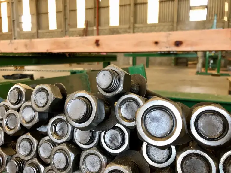 Bolt use for Eucalyptus Timber Mats