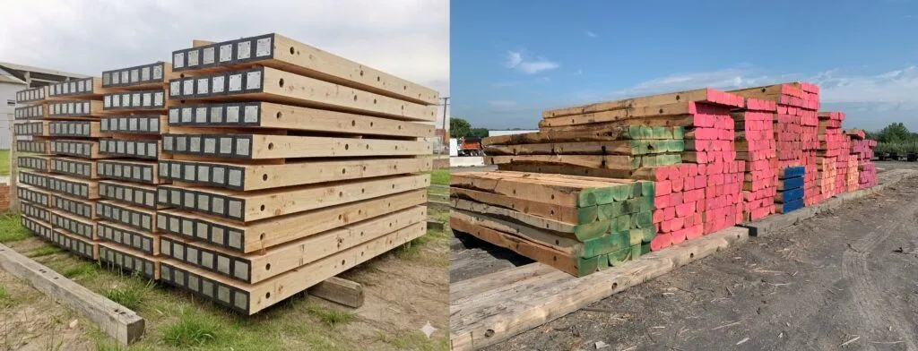 ideal real mixed hardwood mats