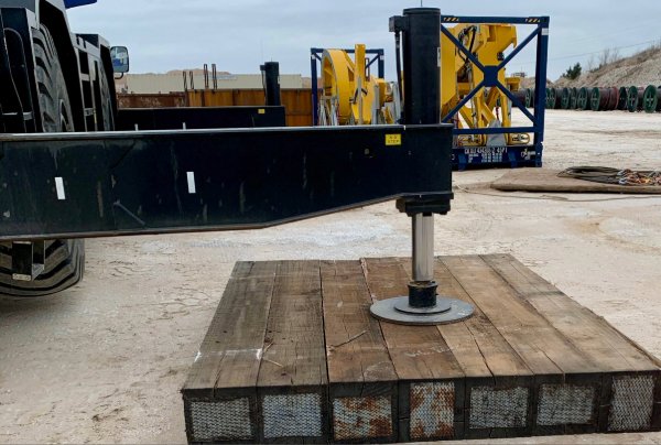 Heavy Construction timber mat applications